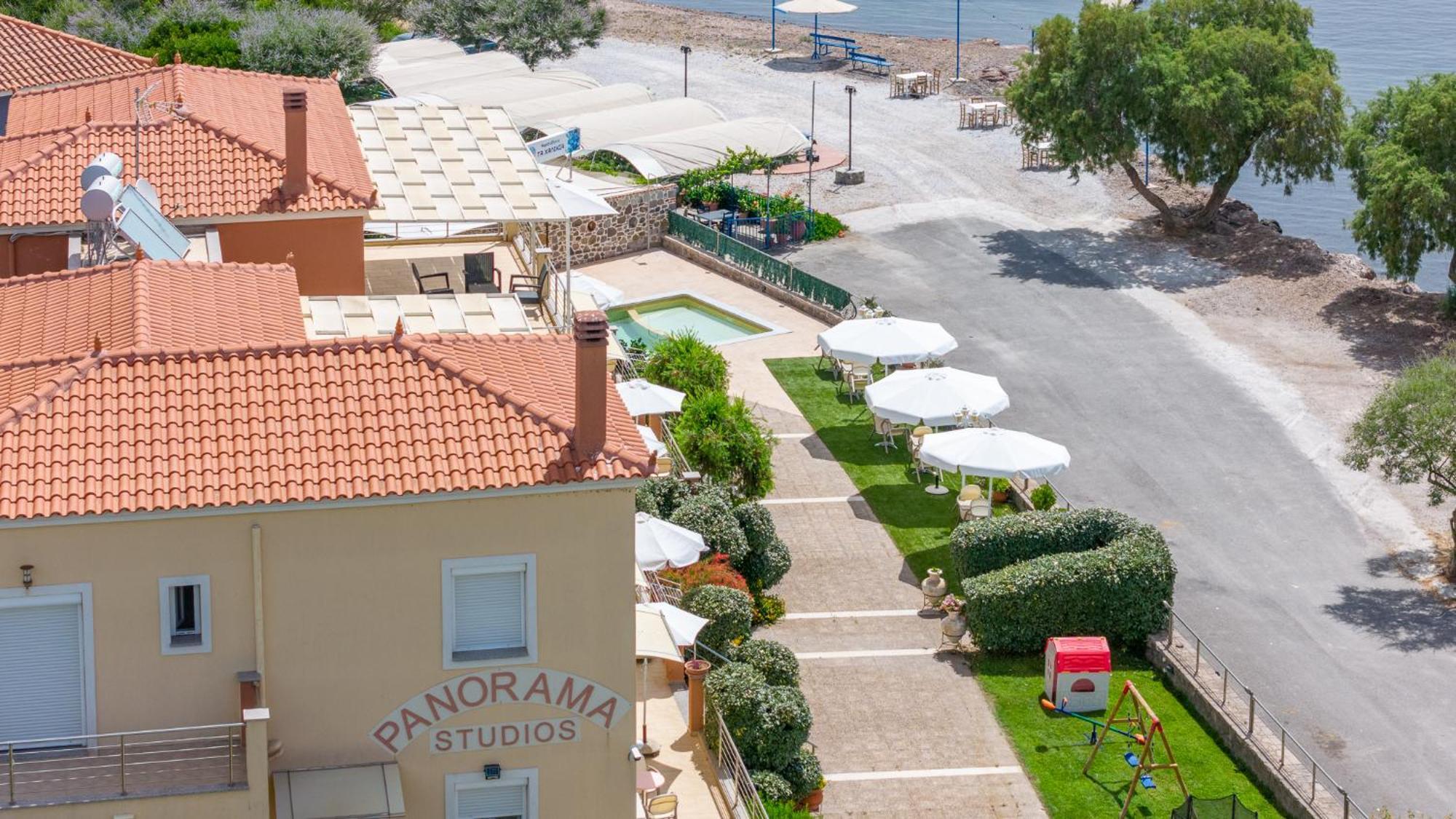 Palaiologou Panorama Apartments Mantamádos Zewnętrze zdjęcie