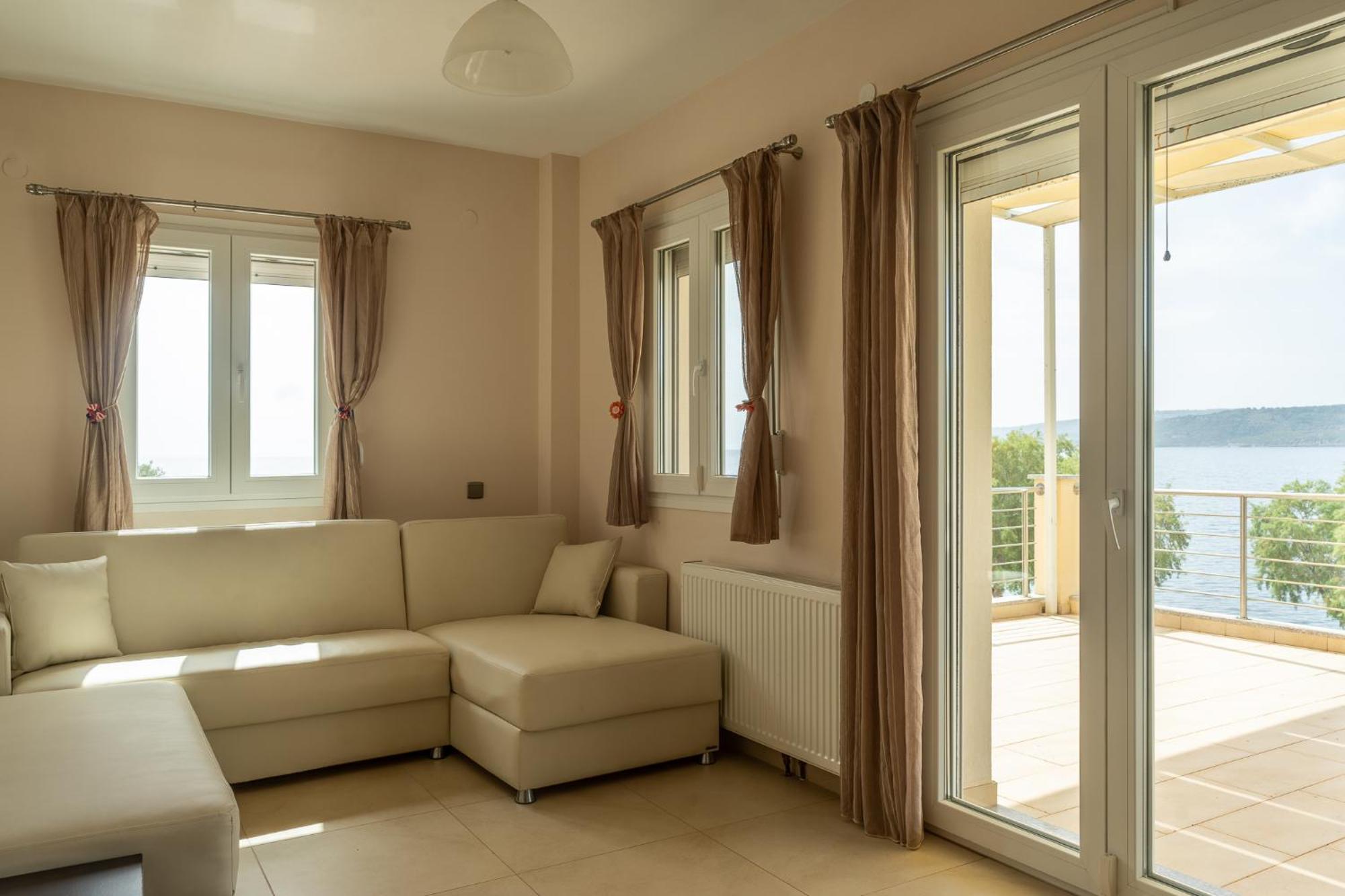 Palaiologou Panorama Apartments Mantamádos Zewnętrze zdjęcie