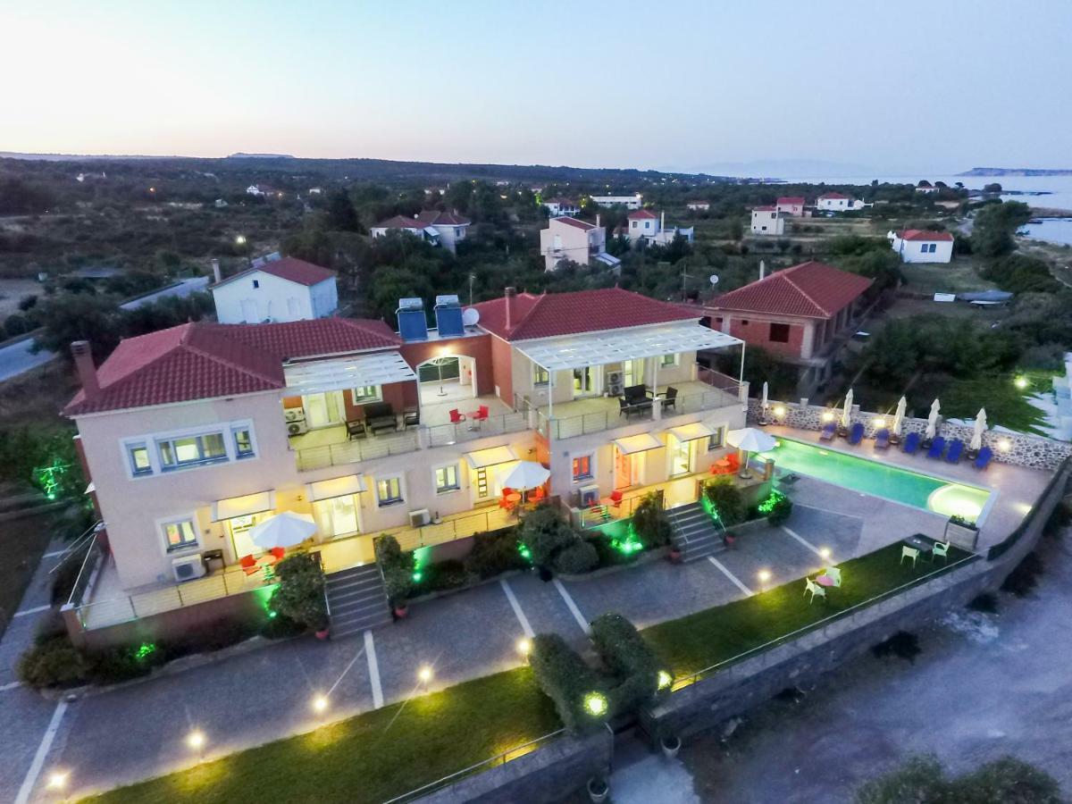 Palaiologou Panorama Apartments Mantamádos Zewnętrze zdjęcie